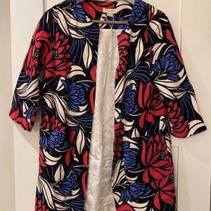 Monsoon Floral Coat size 4
